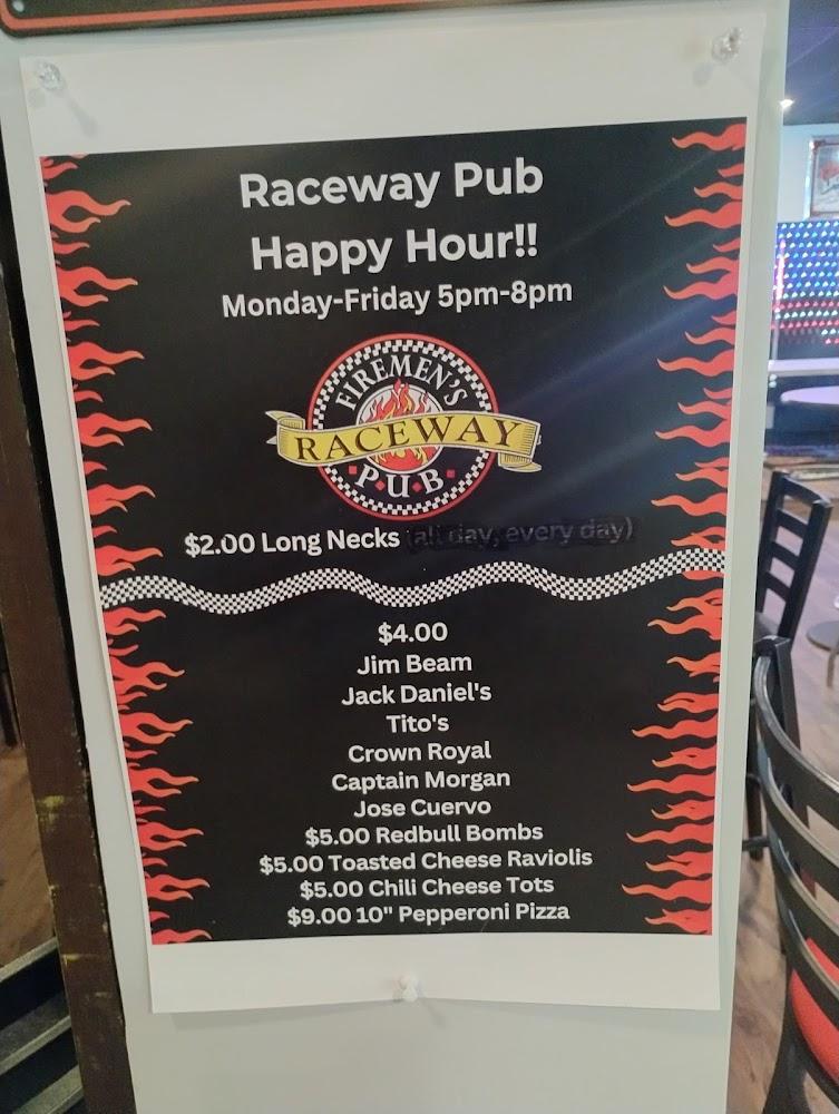 Raceway Pub Menu image 1